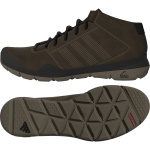 adidas Wander-Travelschuhe Anzit Mid DLX (weiches Nubukleder) braun Herren